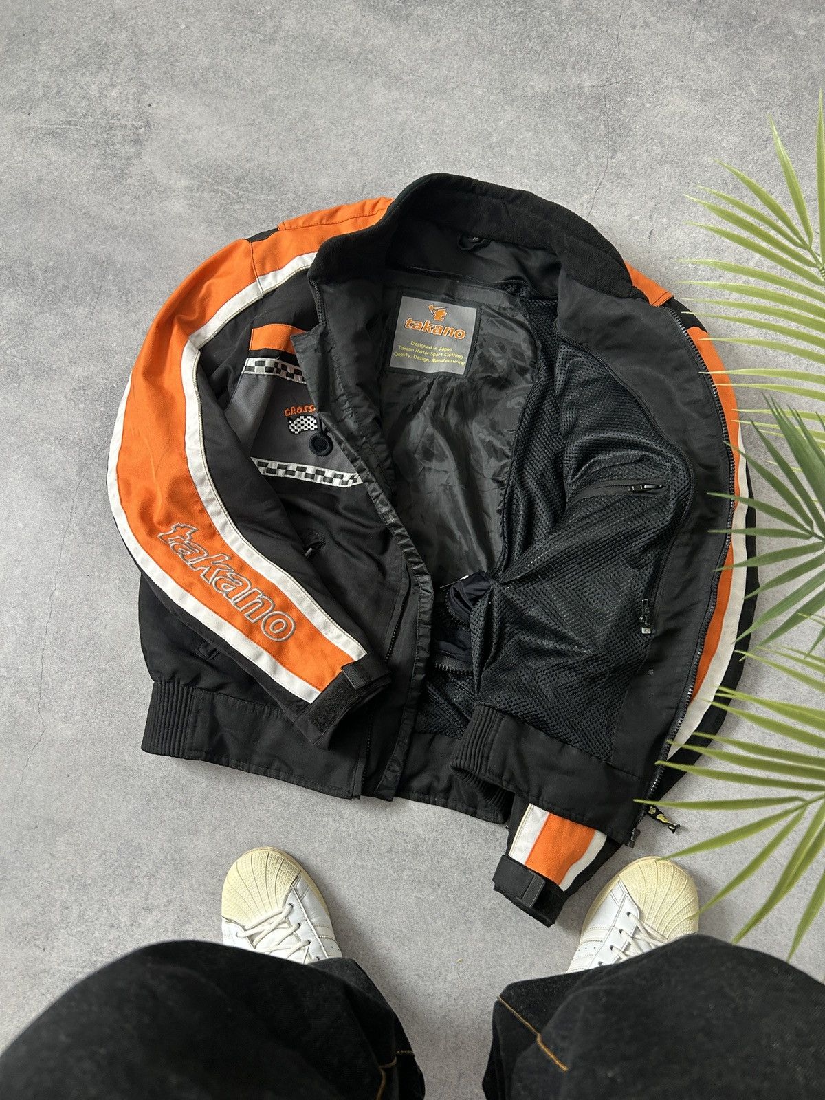 Japanese Brand Vintage Takano Racing big logo bomber jacket mens Size US M / EU 48-50 / 2 - 3 Thumbnail