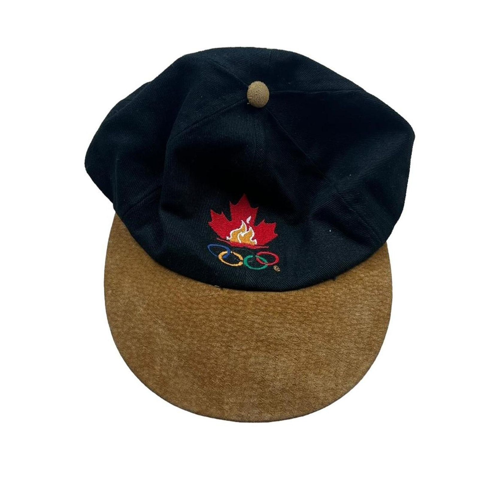 Vintage Vintage Atlanta 1996 Olympics Strapback Hat Size ONE SIZE - 1 Thumbnail