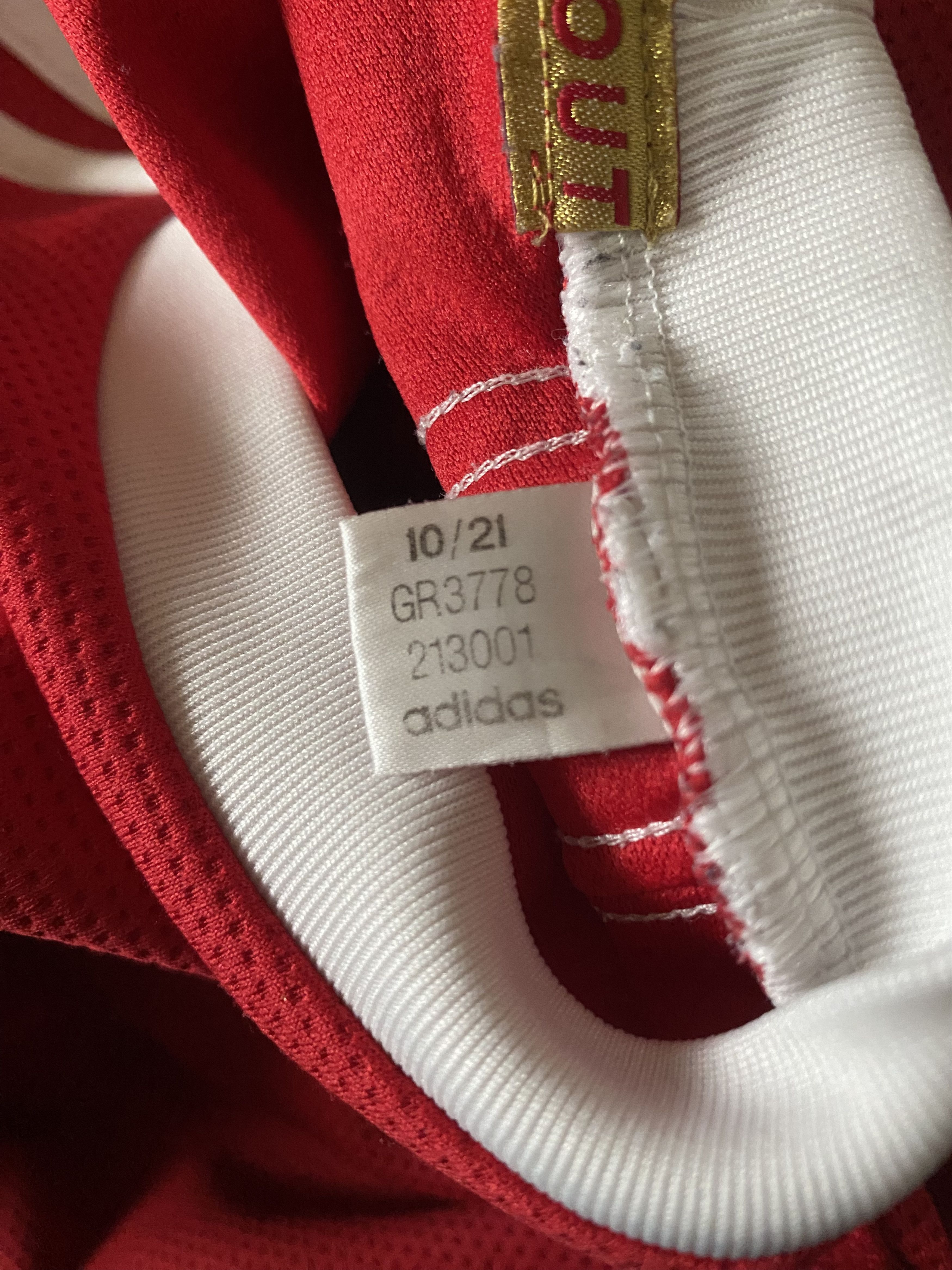 Adidas MANCHESTER UNITED 2021 - 2022 - Adidas - 152 cm - UNIQUE Size US XXS / EU 40 - 8 Thumbnail