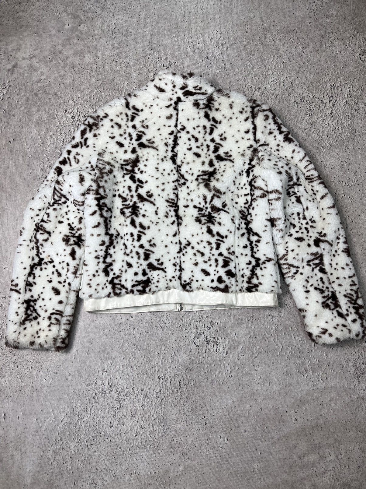 If Six Was Nine × Le Grande Bleu (L.G.B.) × Yohji Yamamoto Avant Garde If Six Was Nine Style Jacket FUR COAT 90s Size US S / EU 44-46 / 1 - 8 Thumbnail