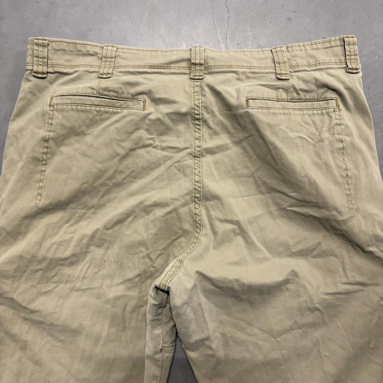 Vintage Crazy Vintage Y2K/2000s Baggy Skater Style Tan Cargo Pants! Size US 38 / EU 54 - 7 Thumbnail