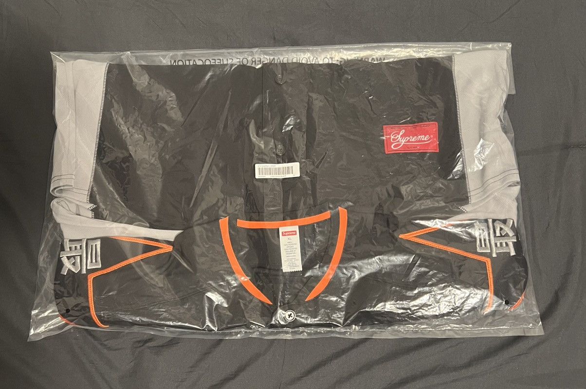 Supreme Supreme Stars Baseball Jersey Black Size XL Size US XL / EU 56 / 4 - 2 Thumbnail