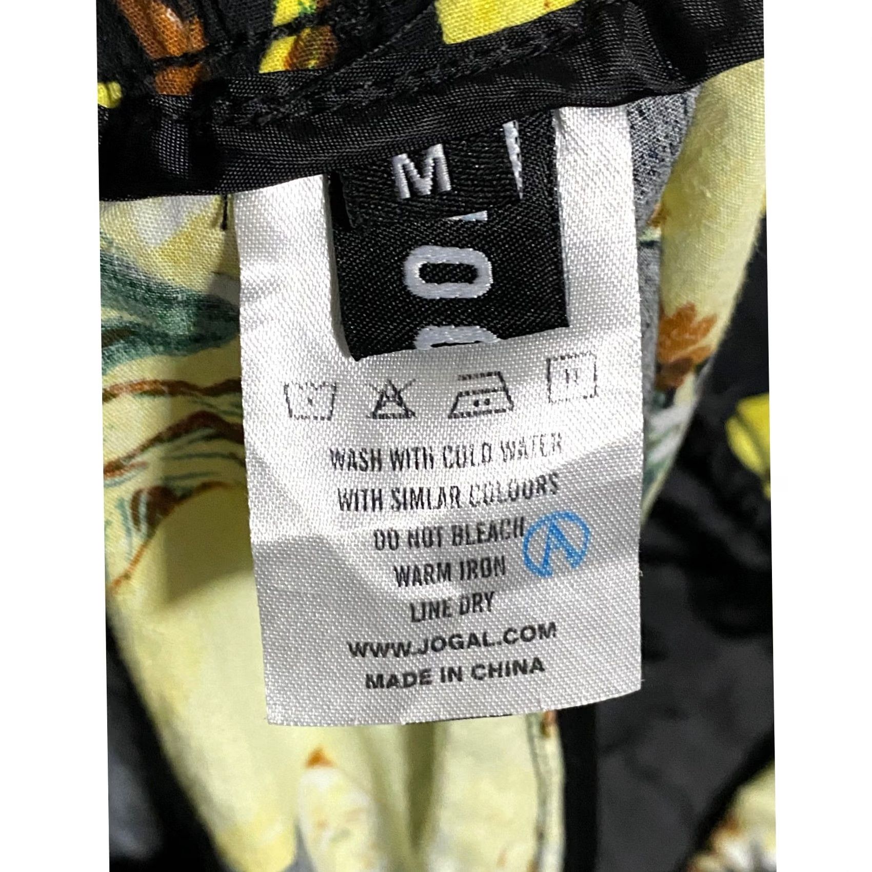 Vintage Jogal Lemon Fruit Swim Board Shorts Mens M Hawaiian Beach AOP Surfing Resortwear Geometric Pattern Beach Mens M Size US 31 - 7 Thumbnail