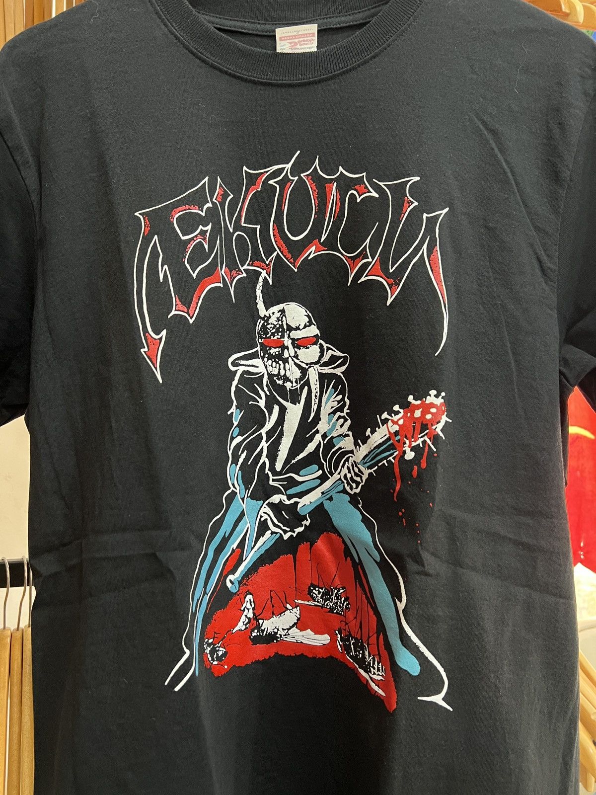 Band Tees Ekulu Unscrew My Head Hat Hardcore Punk Tee Tshirt Size US L / EU 52-54 / 3 - 2 Thumbnail