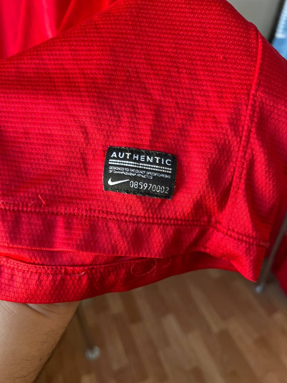 Nike 2013/14 MANCHESTER UNITED HOME SOCCER FOOTBALL JERSEY SHIRT Size US XL / EU 56 / 4 - 10 Thumbnail