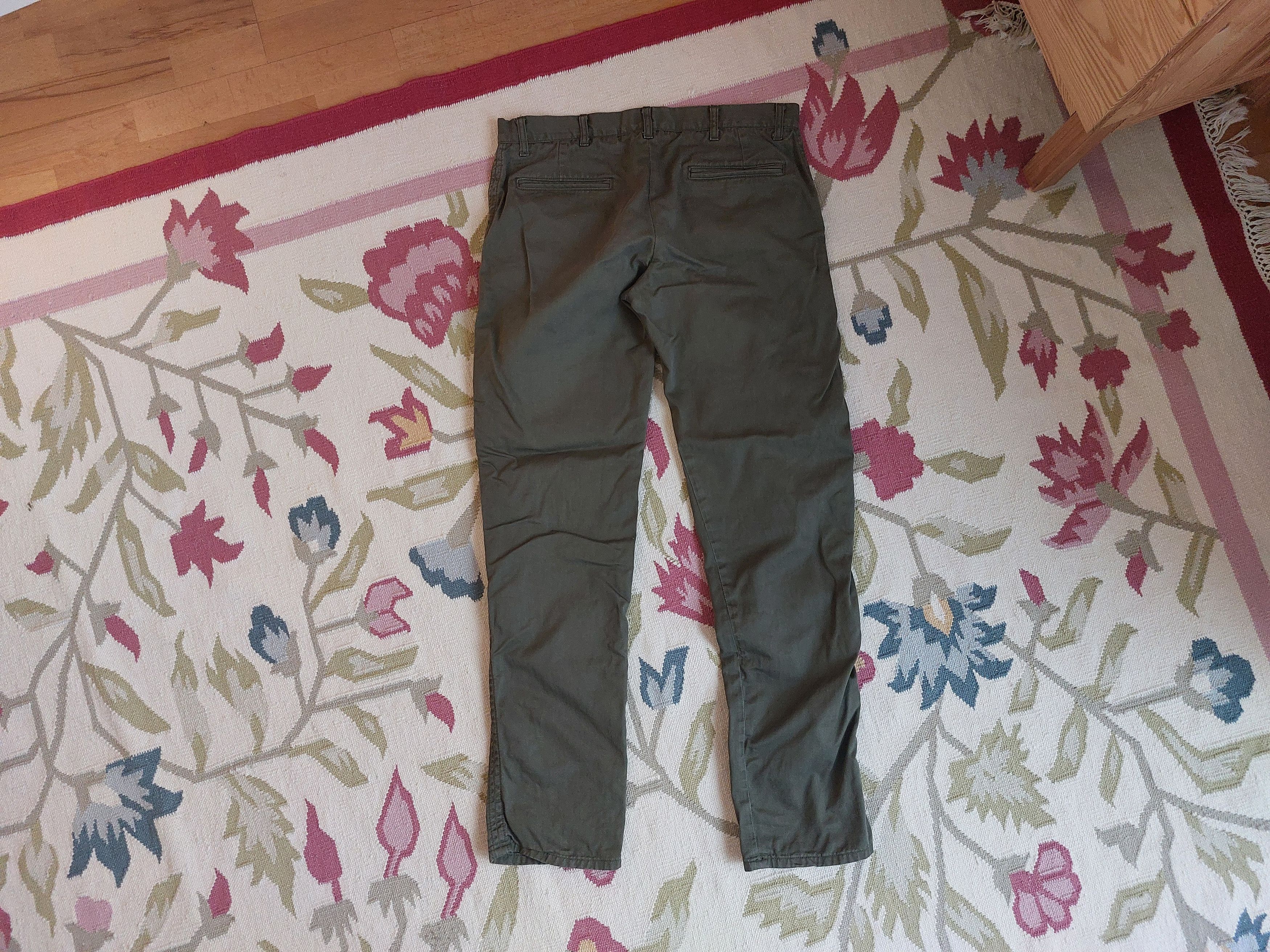 Epaulet Rivet Chino Olive 9oz Japanese Ripcord Size US 36 / EU 52 - 2 Thumbnail