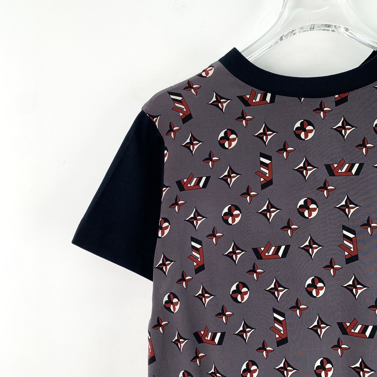 Louis Vuitton Louis Vuitton All-over Logo Print Short Sleeve Dress K26WX Size M / US 6-8 / IT 42-44 - 3 Thumbnail