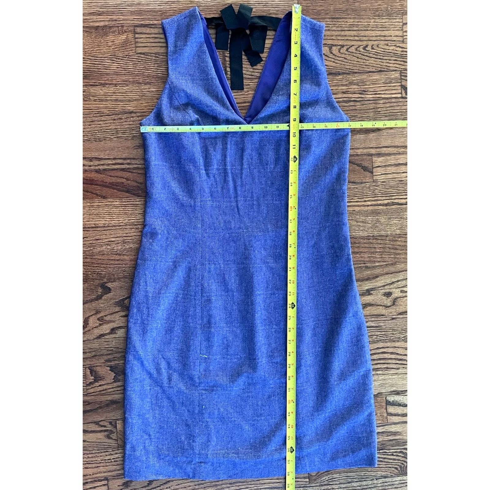 Banana Republic Banana Republic Dress Womens 10 Purple Neck Sleeveless Lined Style Size L / US 10 / IT 46 - 5 Thumbnail