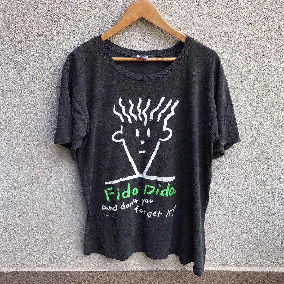 Vintage Vintage 80s FIDO DIDO promo tee cartoons Size US L / EU 52-54 / 3 - 1 Thumbnail