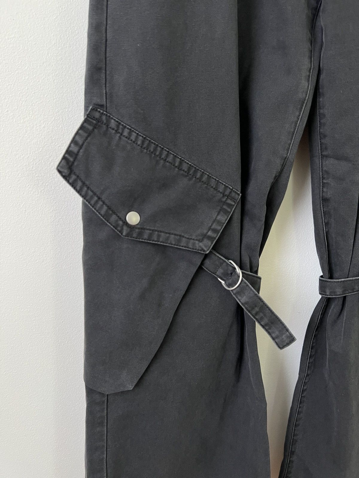 Acne Studios Acne Studios Cargo Trouser Strap Pants Size US 31 - 8 Thumbnail