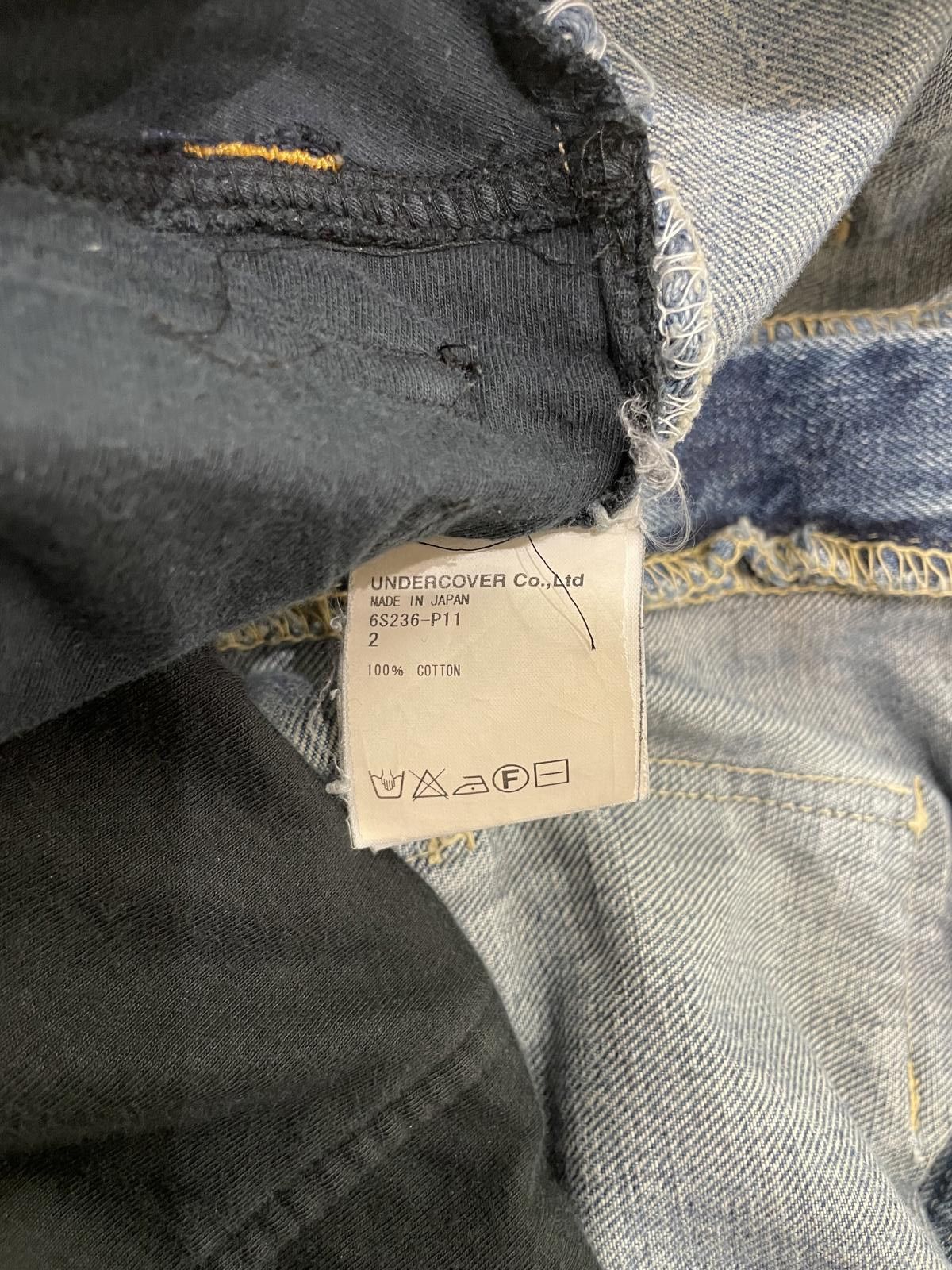 Undercover Undercover Aw06 Hybrid Tales of Zamiang Flared denim Size US 32 / EU 48 - 7 Thumbnail