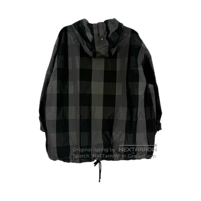 Dior Dior Black and grey plaid embroidered bee nylon jacket Size XS / US 0-2 / IT 36-38 - 2 Thumbnail