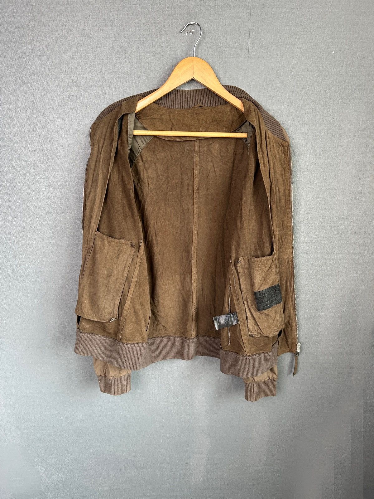 Allsaints ALLSAINTS Suede Hale Bomber Jacket Brown Men’s size M Size US M / EU 48-50 / 2 - 3 Thumbnail