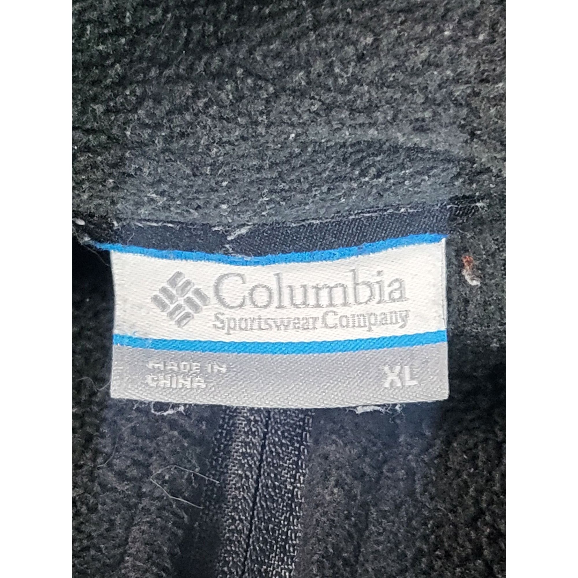 Columbia Columbia Granite Mountain Fleece Jacket Men Sz XL Gray Black Size US XL / EU 56 / 4 - 5 Thumbnail