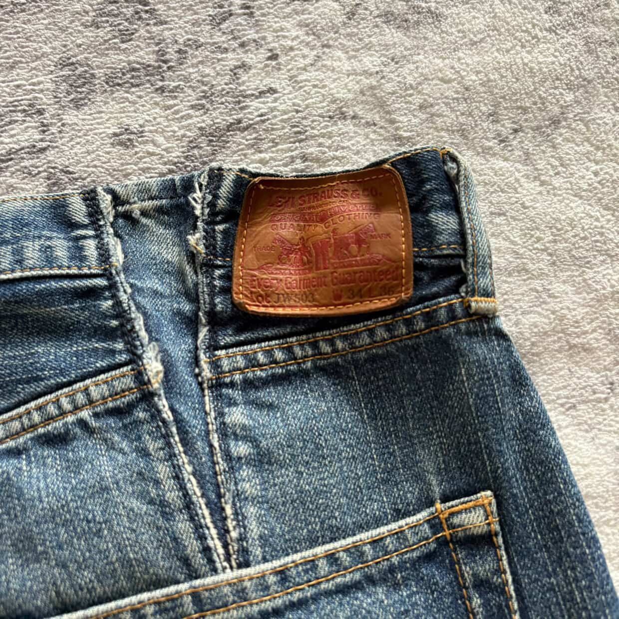 Junya Watanabe aw04 junya watanabe levis Size US 36 / EU 52 - 8 Thumbnail