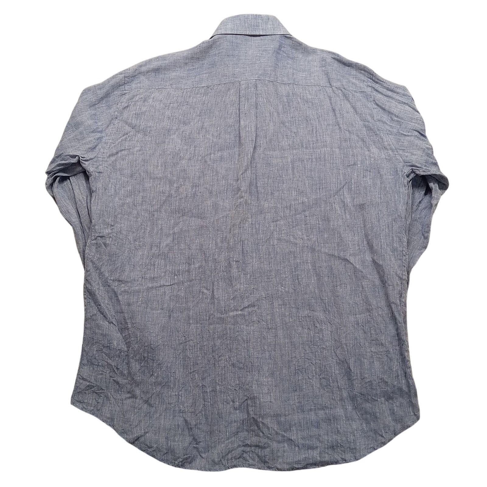 Peter Millar Peter Millar Shirt XL Men's Crown Cool Sportswear Linen Size US XL / EU 56 / 4 - 2 Thumbnail