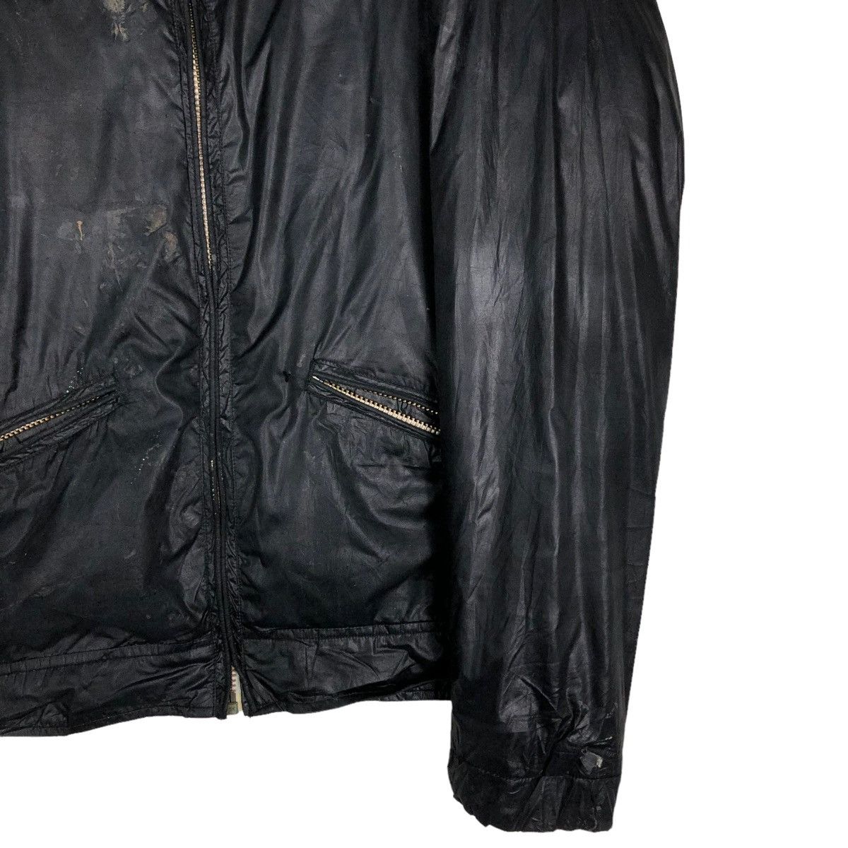 Japanese Brand VINTAGE BIKER JACKET PUNK DESIGN PARACHUTE REALMASTER STEEL Size US M / EU 48-50 / 2 - 7 Thumbnail