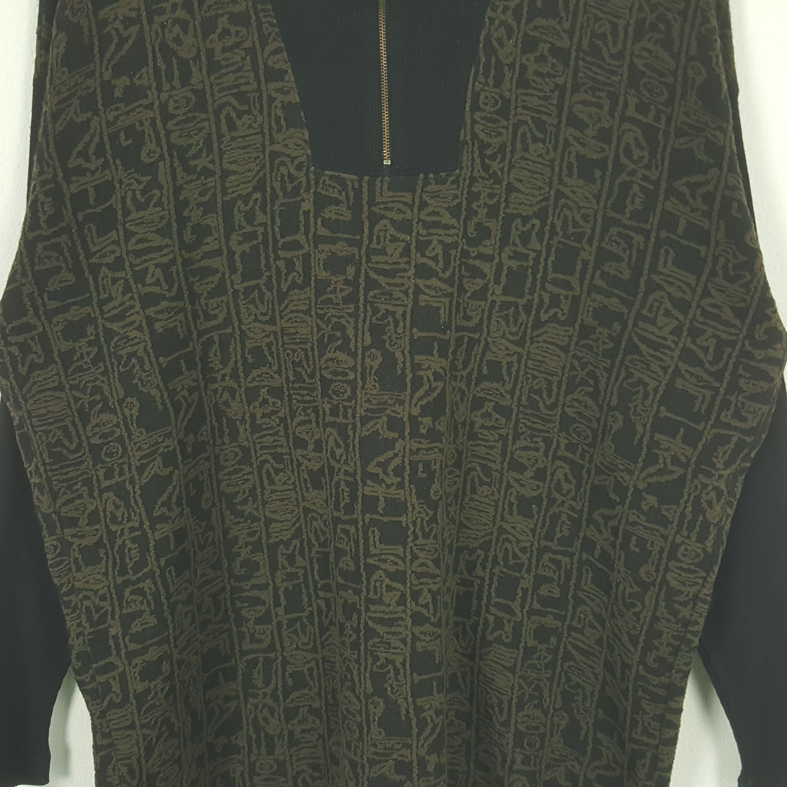 Issey Miyake × Vintage Vintage Issey Miyake Japanese Designer Sweatshirt C283N9 Size US L / EU 52-54 / 3 - 2 Thumbnail