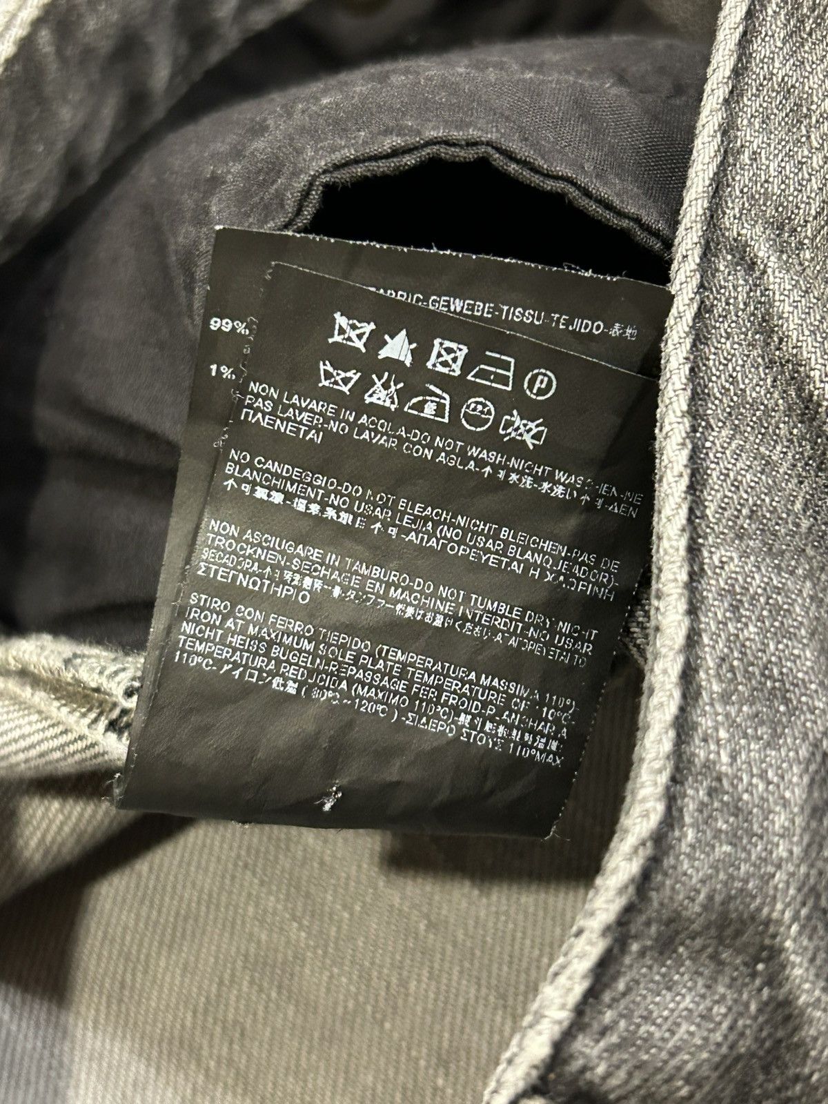 Saint Laurent Paris Saint Laurent Skinny Grey Denim Jeans Size US 26 / EU 42 - 6 Thumbnail