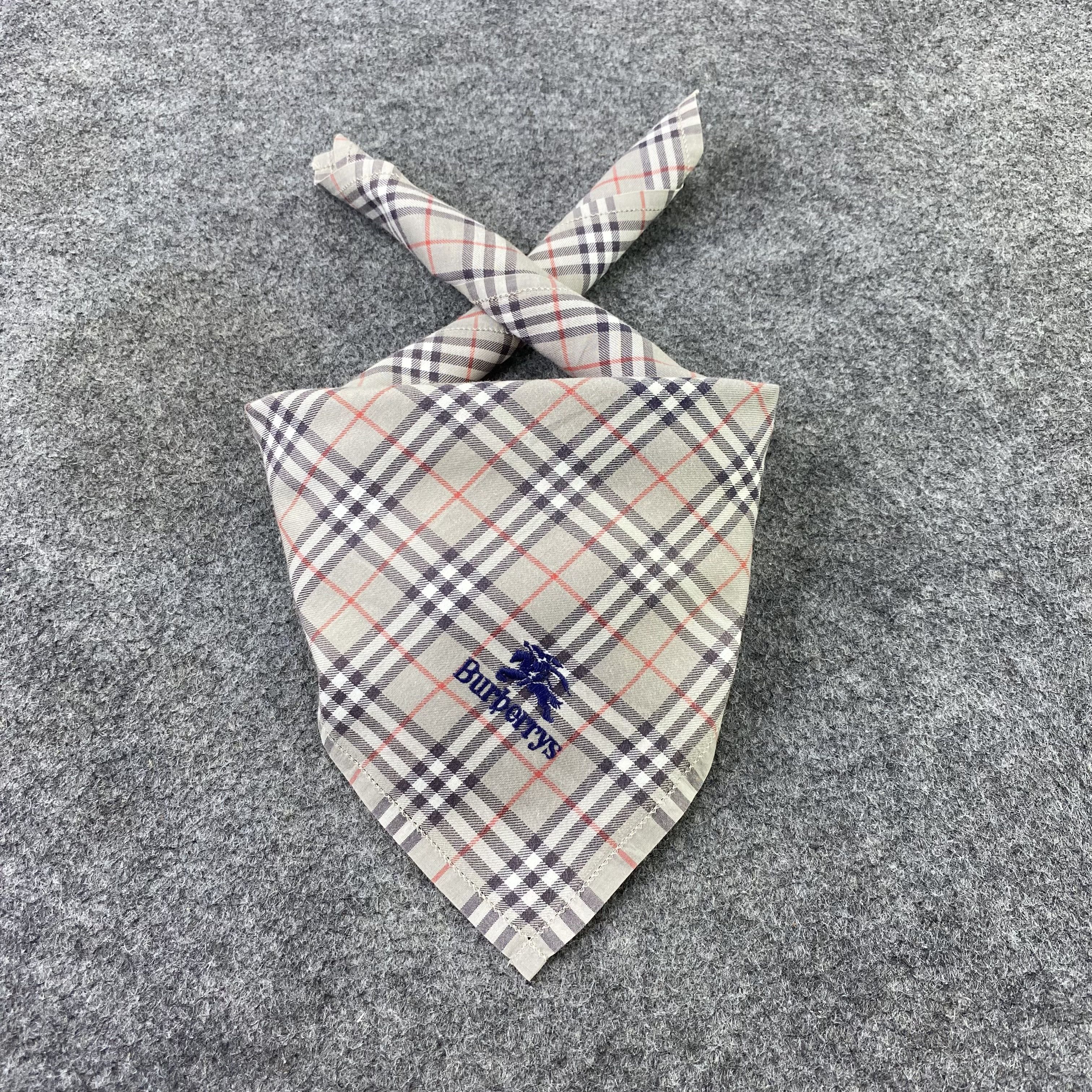 Burberry Burberry Handkerchief / Bandana / Neckerchief-B967 Size ONE SIZE - 2 Thumbnail