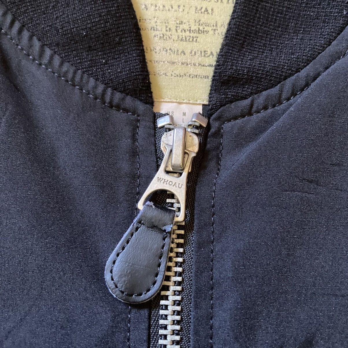 Who A.U. Vintage Style MA-1 Bomber Black Flight Jacket Size US M / EU 48-50 / 2 - 3 Thumbnail