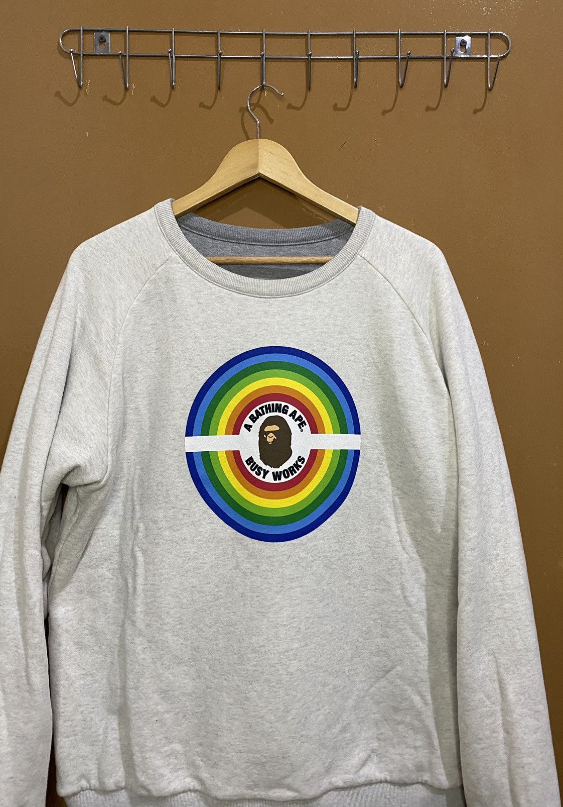 Bape × Vintage Bape Reversible Crewneck Size US L / EU 52-54 / 3 - 5 Thumbnail
