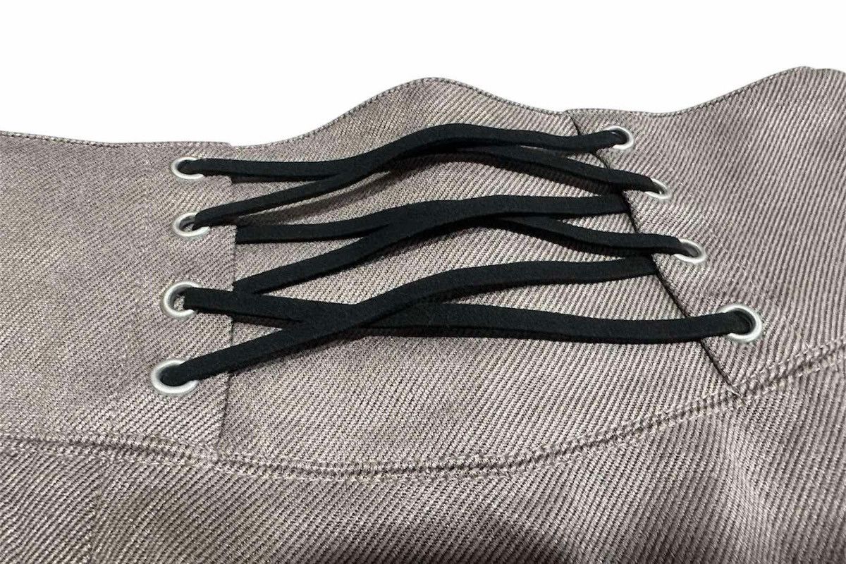 Hysteric Glamour × Japanese Brand × Lip Service 🔥Sick Japanese Y2K Lip Service Laces Up Skirt Size 26" / US 2 / IT 38 - 5 Thumbnail