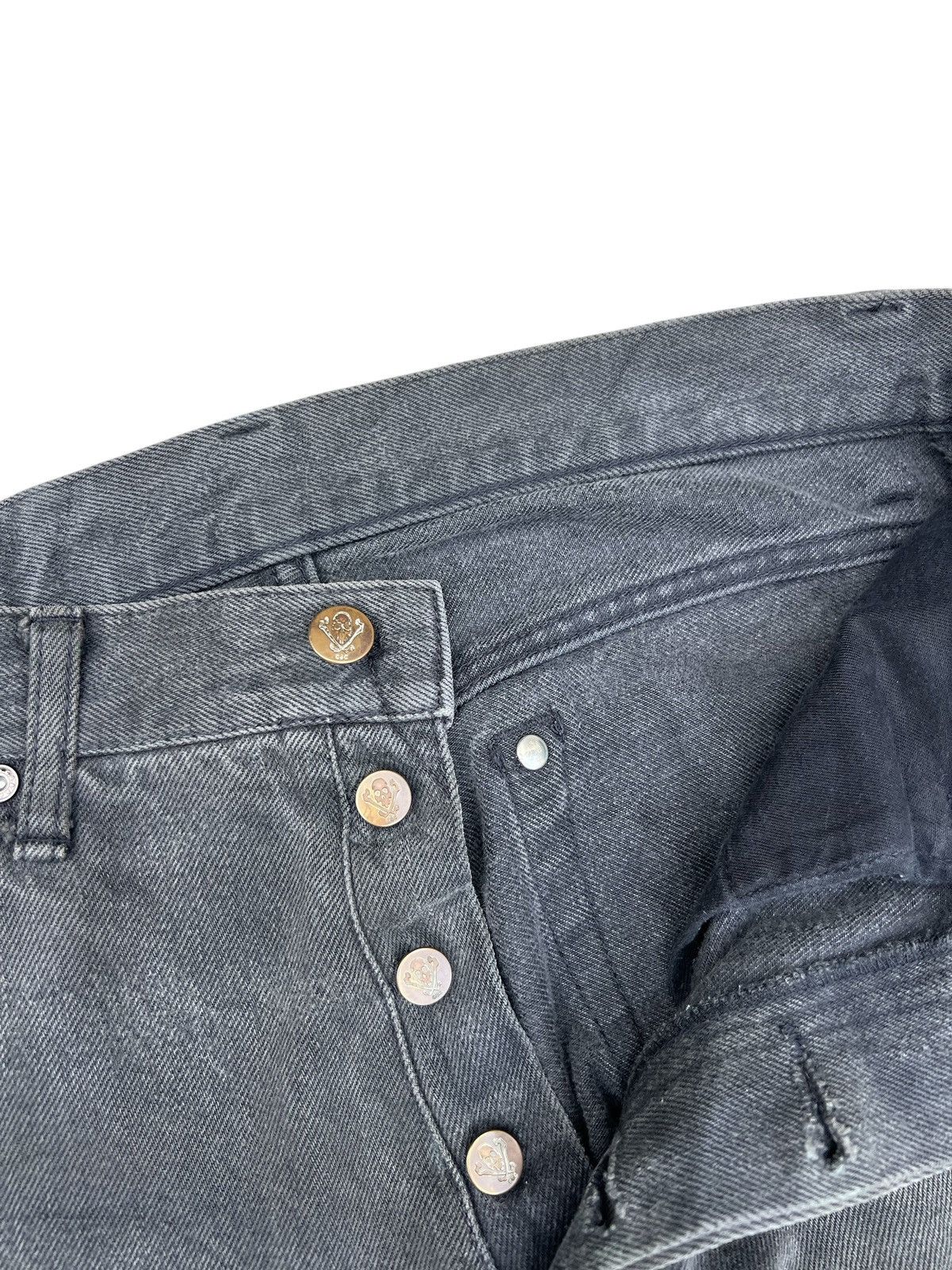 Vintage Celt&Cobra Japan Faded Mud Black Denim Selvedge Jeans Size US 29 - 7 Thumbnail