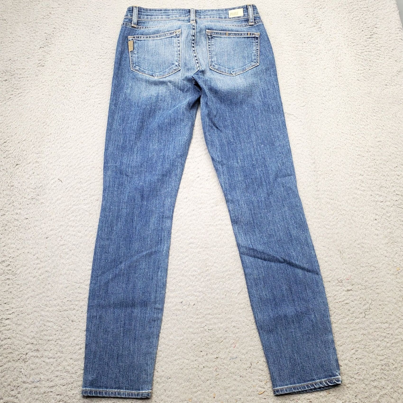 Paige Paige Verdugo Ankle Jeans Womens 27 Blue Denim Distressed 5-Pocket Design Jeans Womens 27 Blue Denim Distressed 5-Pocket Design Size 27" / US 4 / IT 40 - 2 Thumbnail