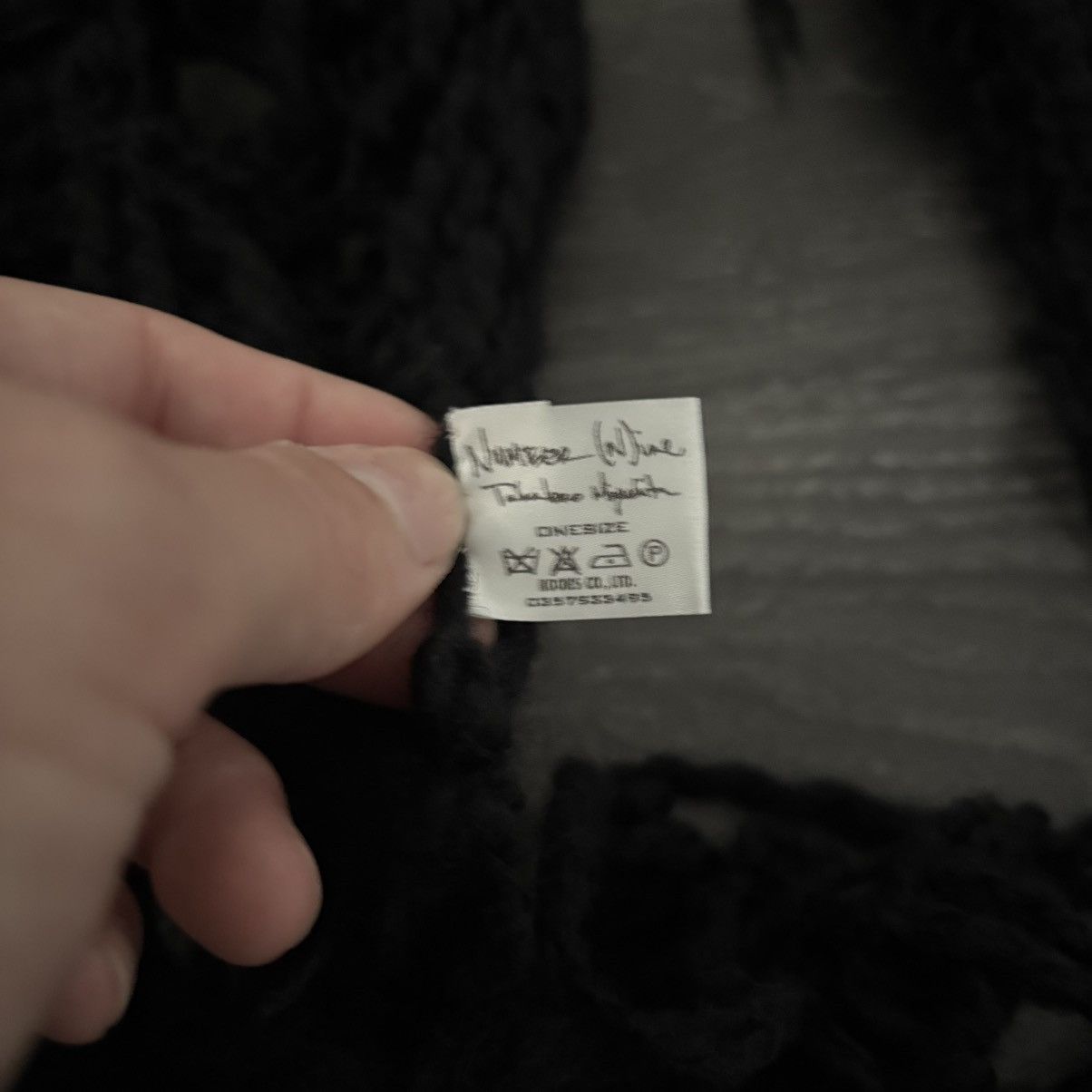 Number (N)ine AW05 Nightcrawler spiderweb knit Size US S / EU 44-46 / 1 - 4 Thumbnail