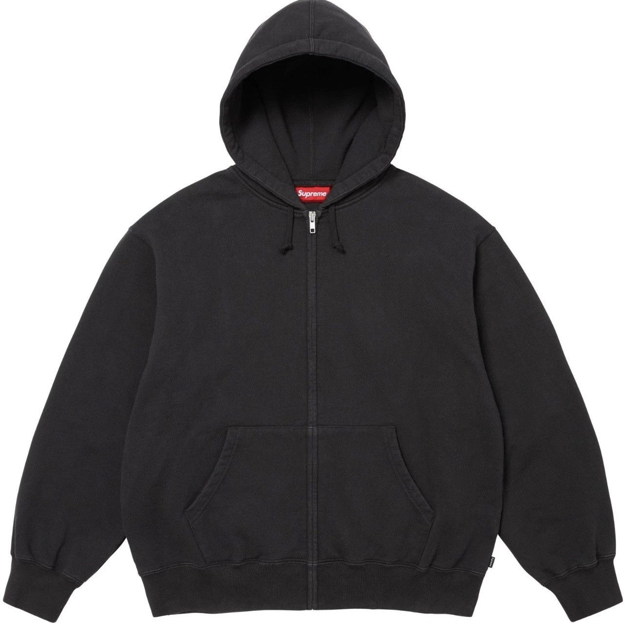Supreme Supreme Cut Out Zip Up Hooded Sweatshirt Black Large SS26 Size US L / EU 52-54 / 3 - 2 Thumbnail
