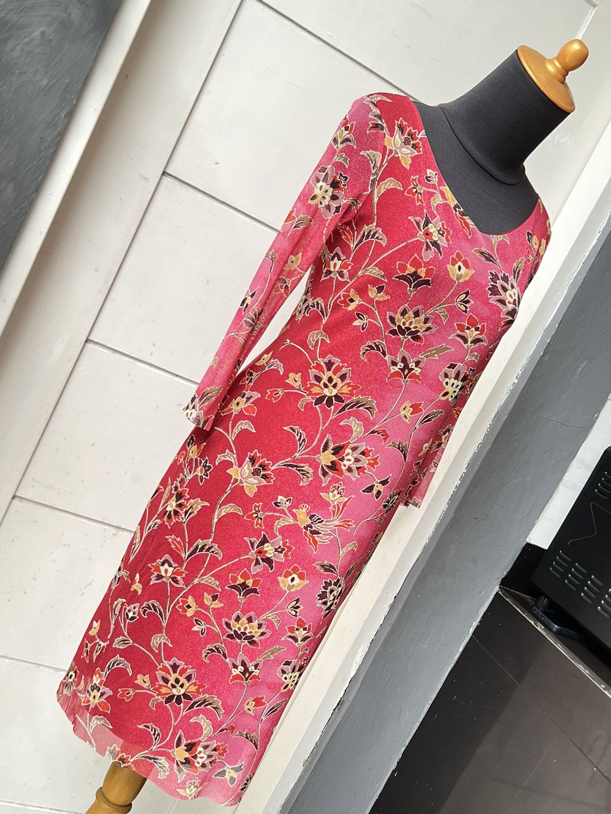 Vivienne Tam VIVIENNE TAM Flower Motive Dress Size XS / US 0-2 / IT 36-38 - 17 Thumbnail