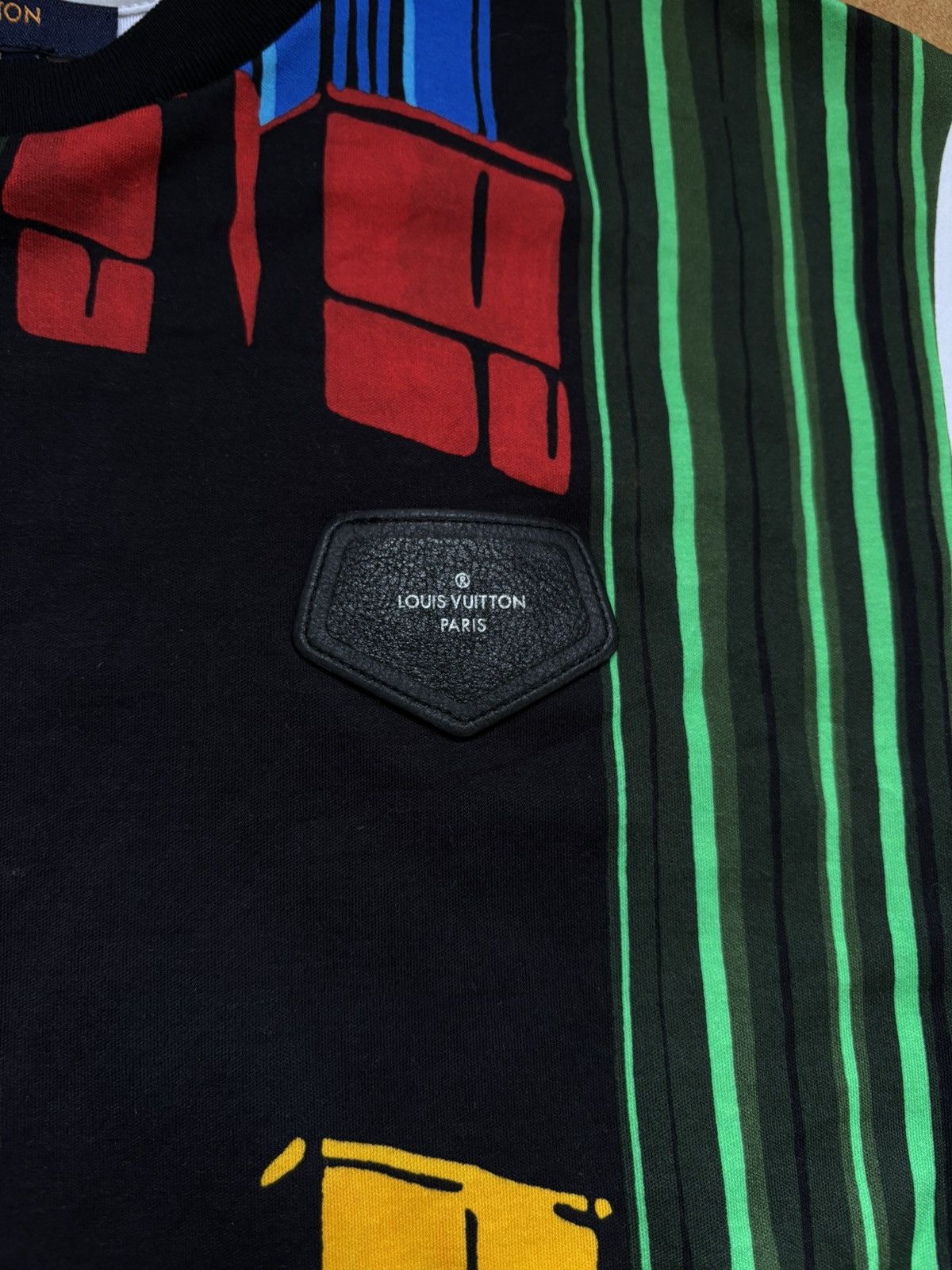 Louis Vuitton Louis Vuitton 2019 Caeda Center Pompidou Graphic T-Shirt Size US M / EU 48-50 / 2 - 3 Thumbnail