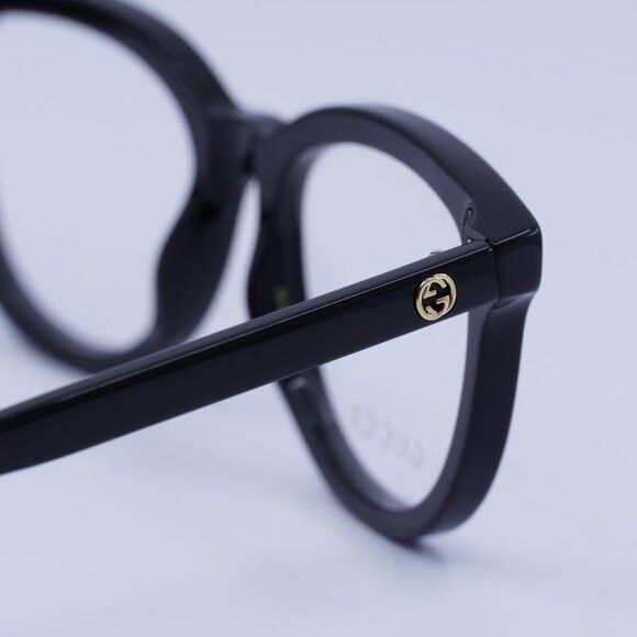 Gucci 🕶️ New Gucci GG1687O 001 Black Eyeglasses 52mm Size ONE SIZE - 8 Thumbnail