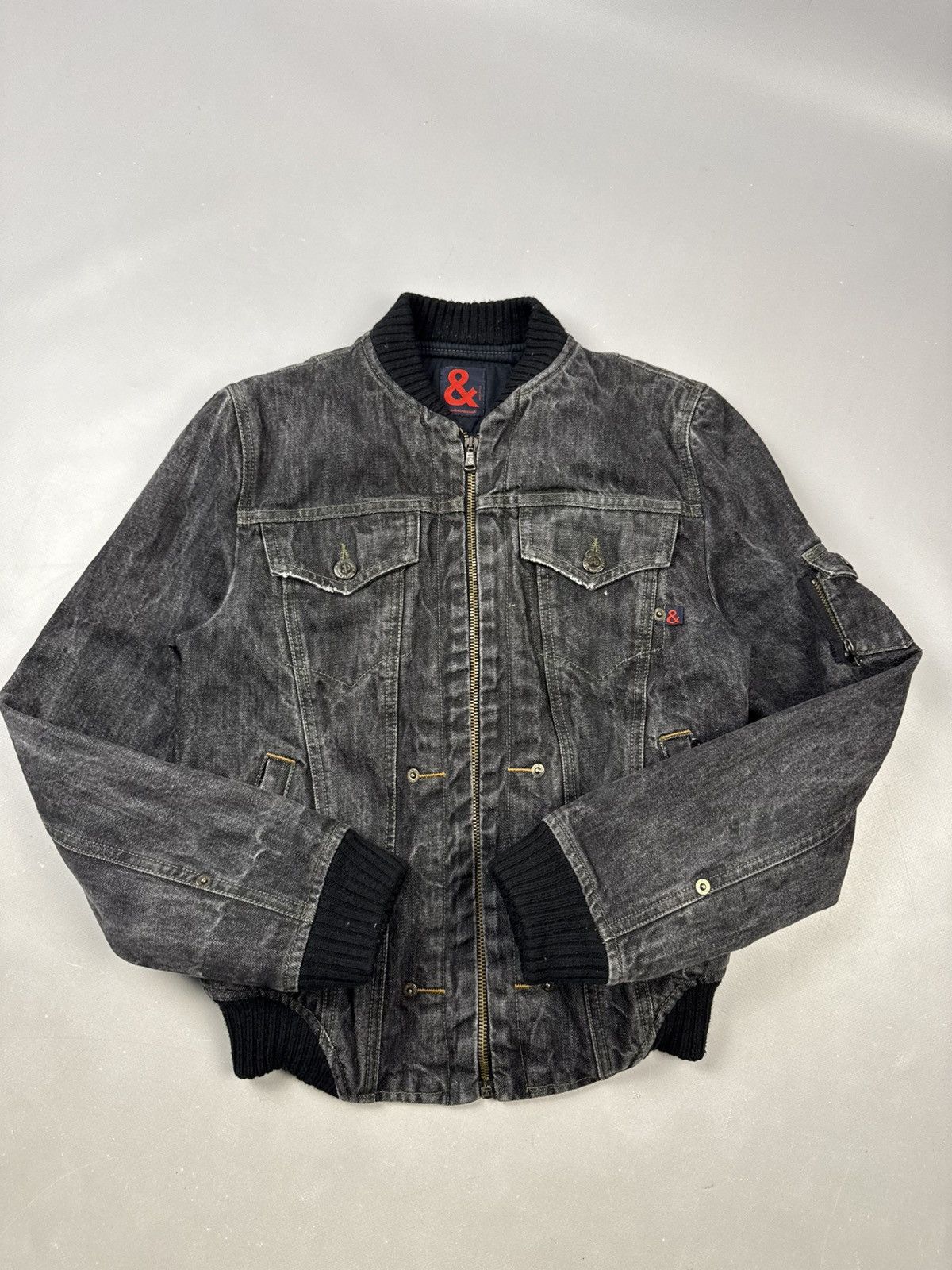 Dolce & Gabbana denim jacket grey women vintage grey