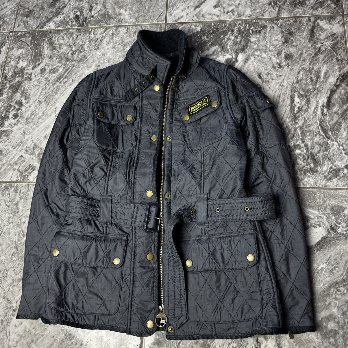 Barbour × Vintage Barbour International Polarquilt Jacket Size S / US 4 / IT 40 - 3 Thumbnail