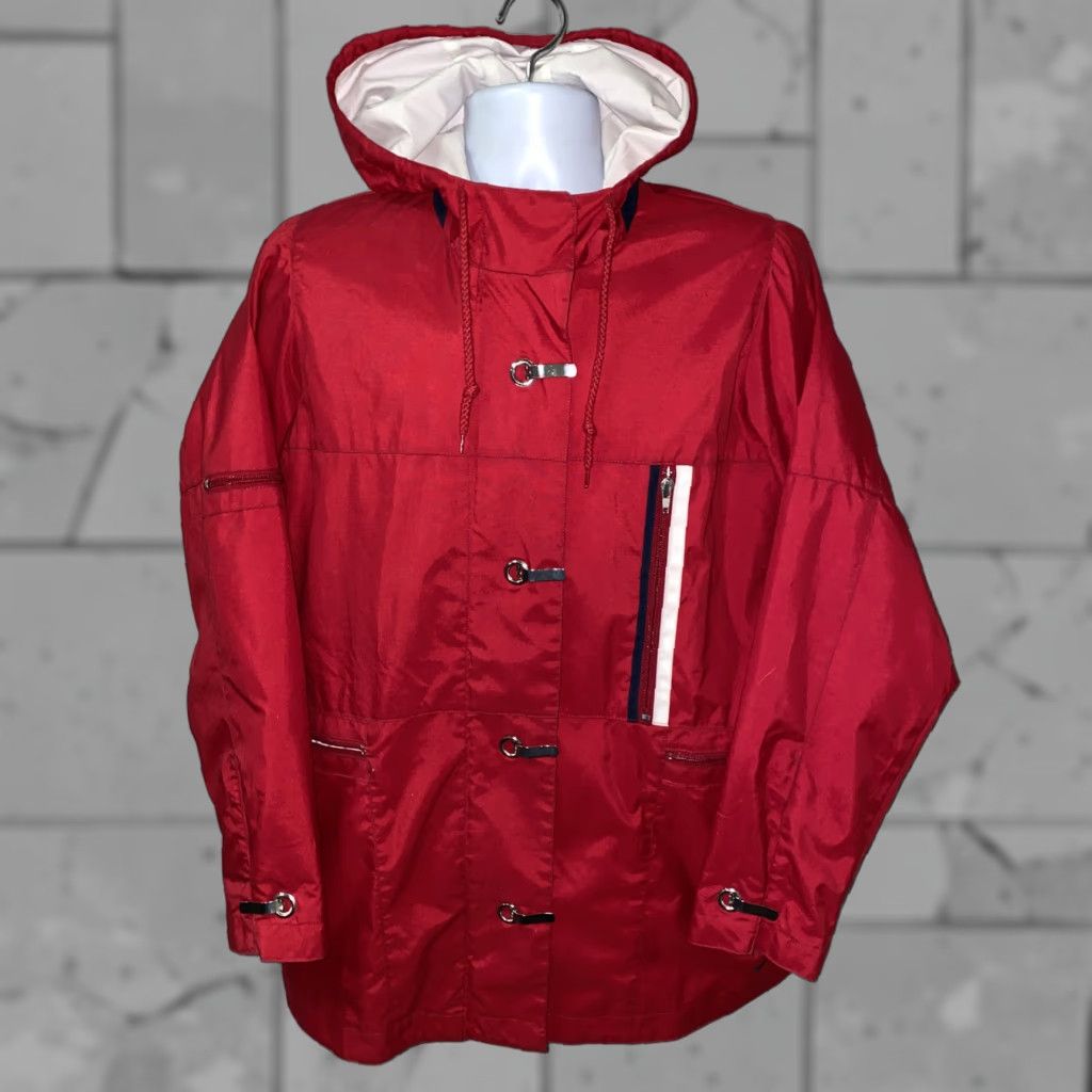 Nike Nike Jacket Full Zip Mens M Red Polyester Regular Size Nike Mens Red Polyester Full Zip Jacket Size M Size US M / EU 48-50 / 2 - 1 Thumbnail