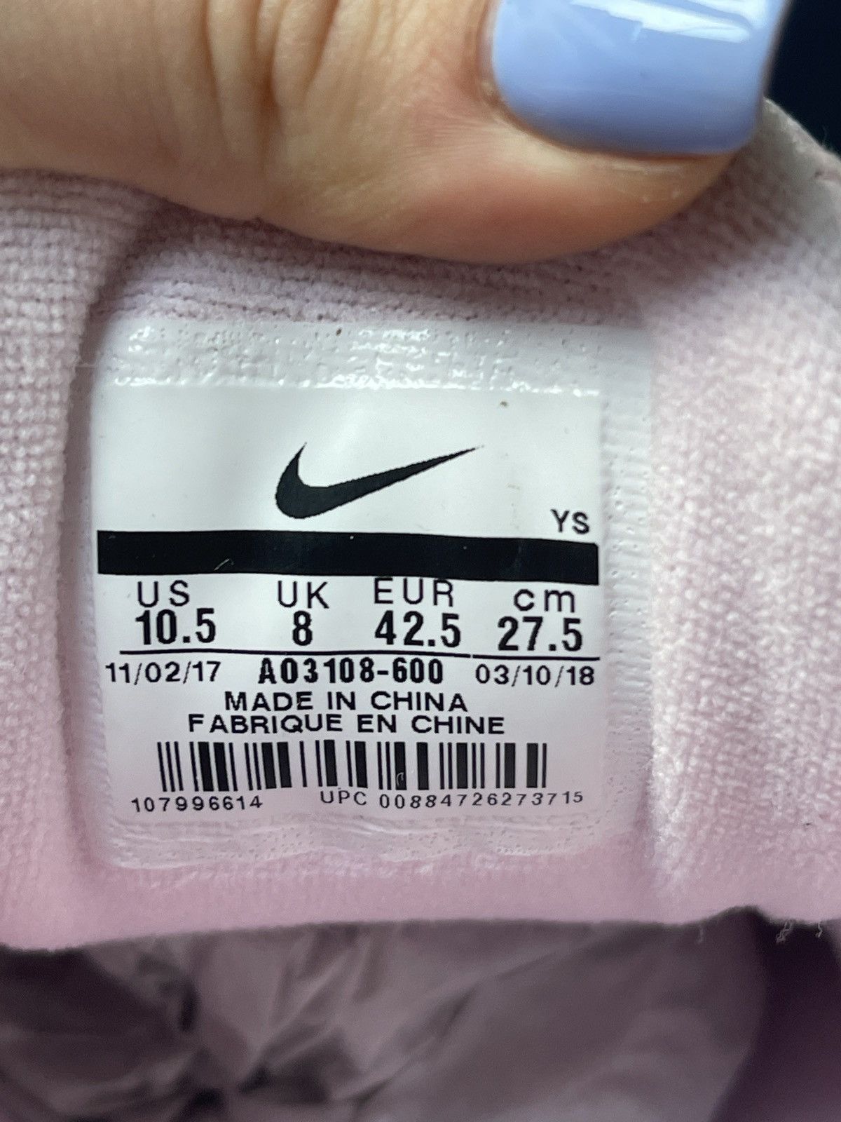 Nike Pink Sneakers Nike M2K Tekno Pink Foam (Women's) Size US 10.5 / IT 40.5 - 7 Thumbnail