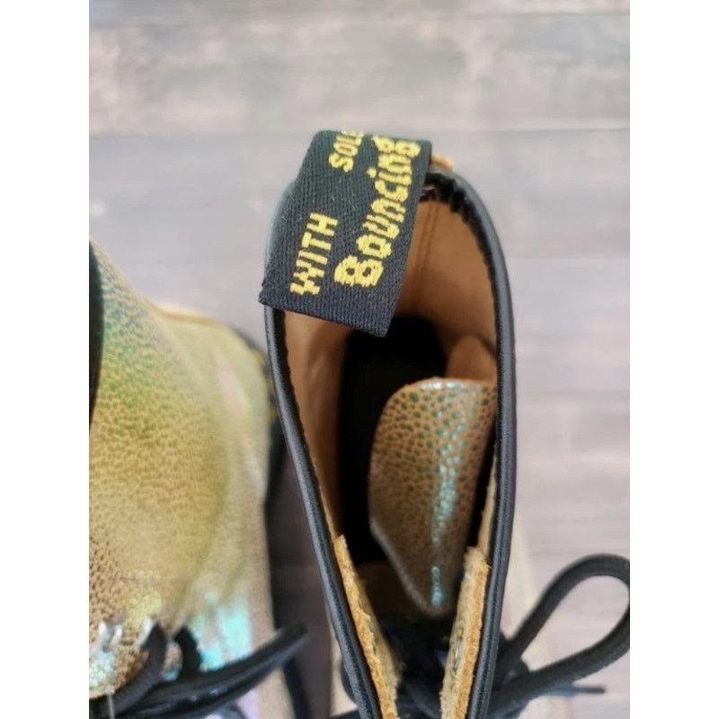 Dr. Martens Dr Doc Martens Rainbow Ray Gold Suede Leather 1460 Boots 6 Size US 6 / IT 36 - 4 Thumbnail