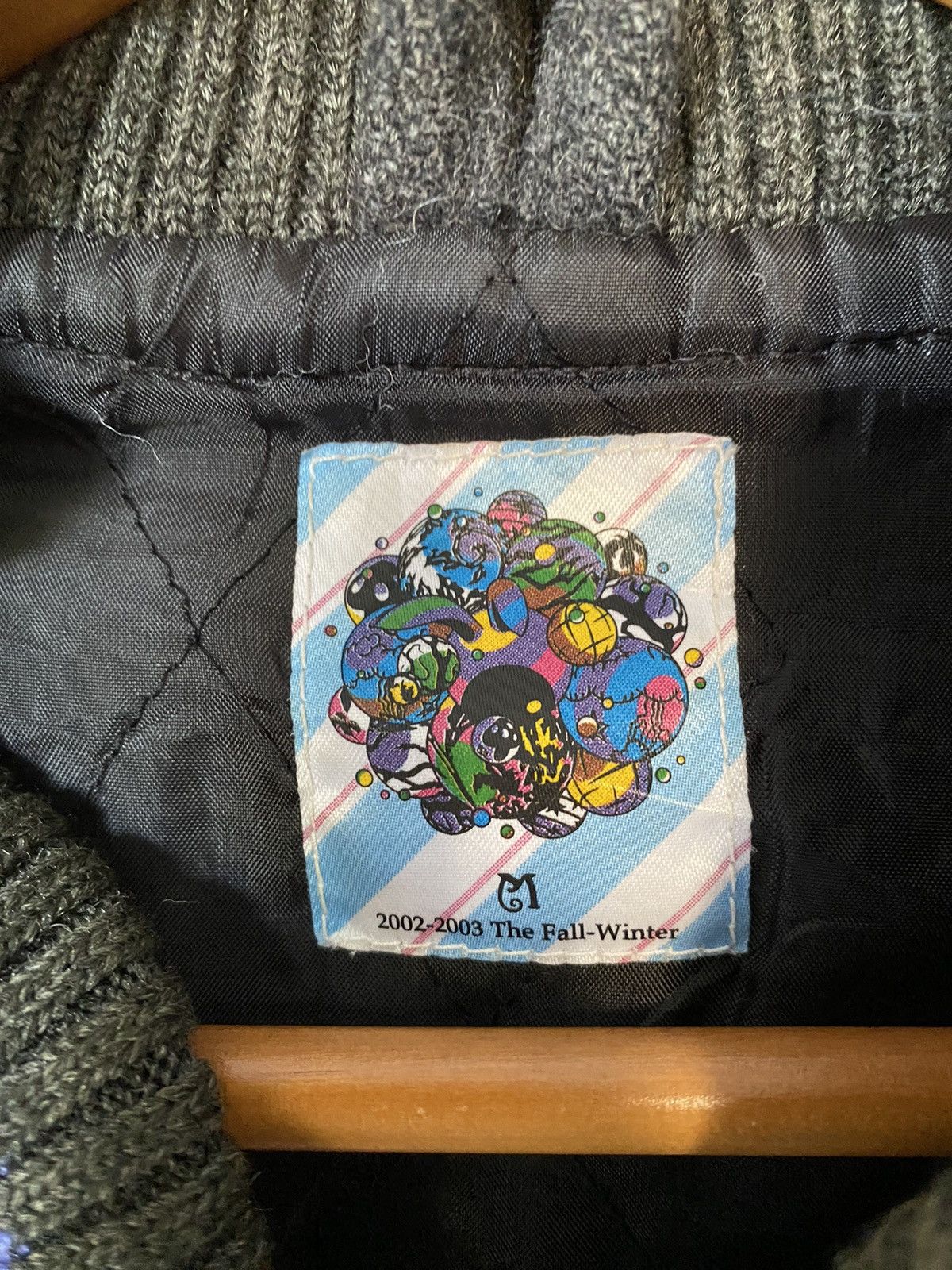PHENOMENON AW02 REVOLVER murakami floral varsity leather jacket Size US M / EU 48-50 / 2 - 23 Thumbnail