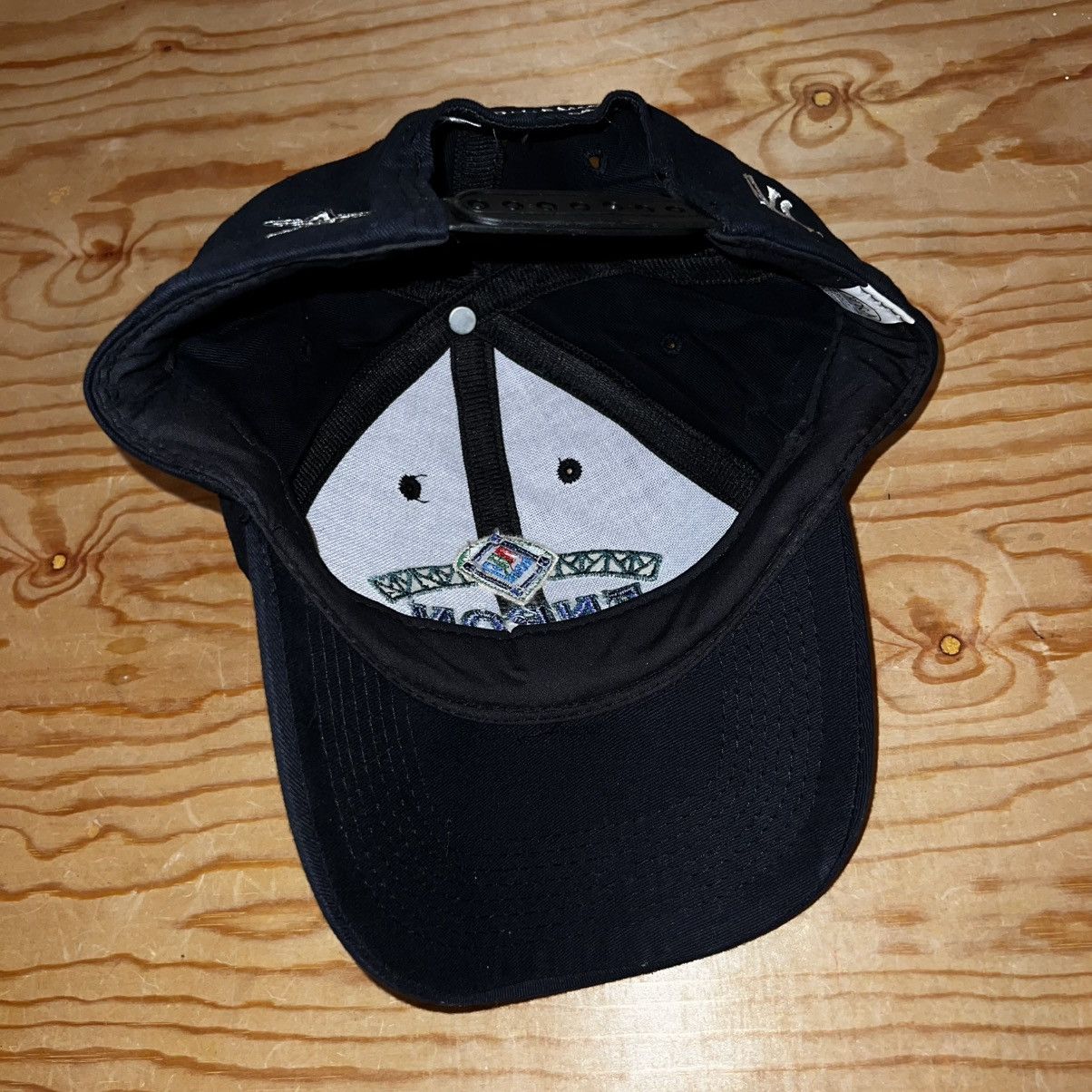 Vintage VINTAGE Y2K MLB HOUSTON ASTROS ENRON FIELD LOGO SNAPBACK HAT Size ONE SIZE - 5 Thumbnail