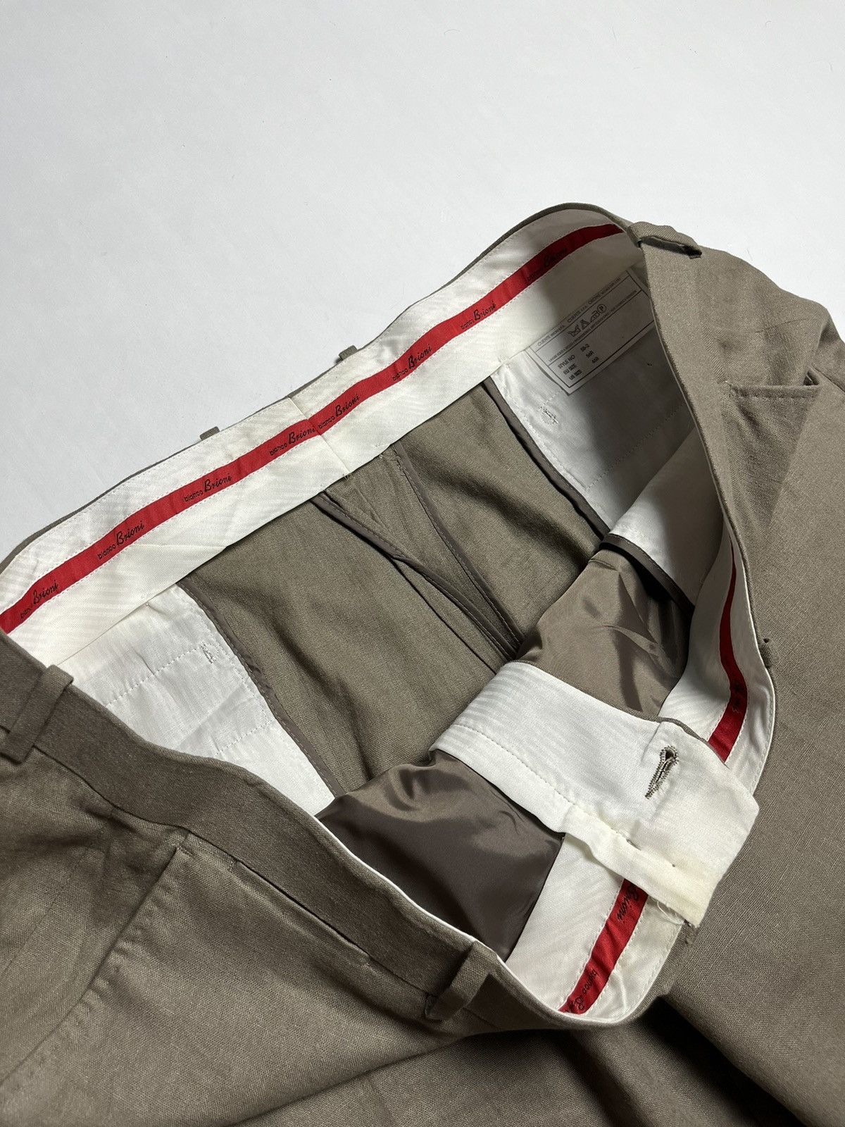 Brioni Bianca Brioni Loro Piana Suit Size 52R - 12 Thumbnail