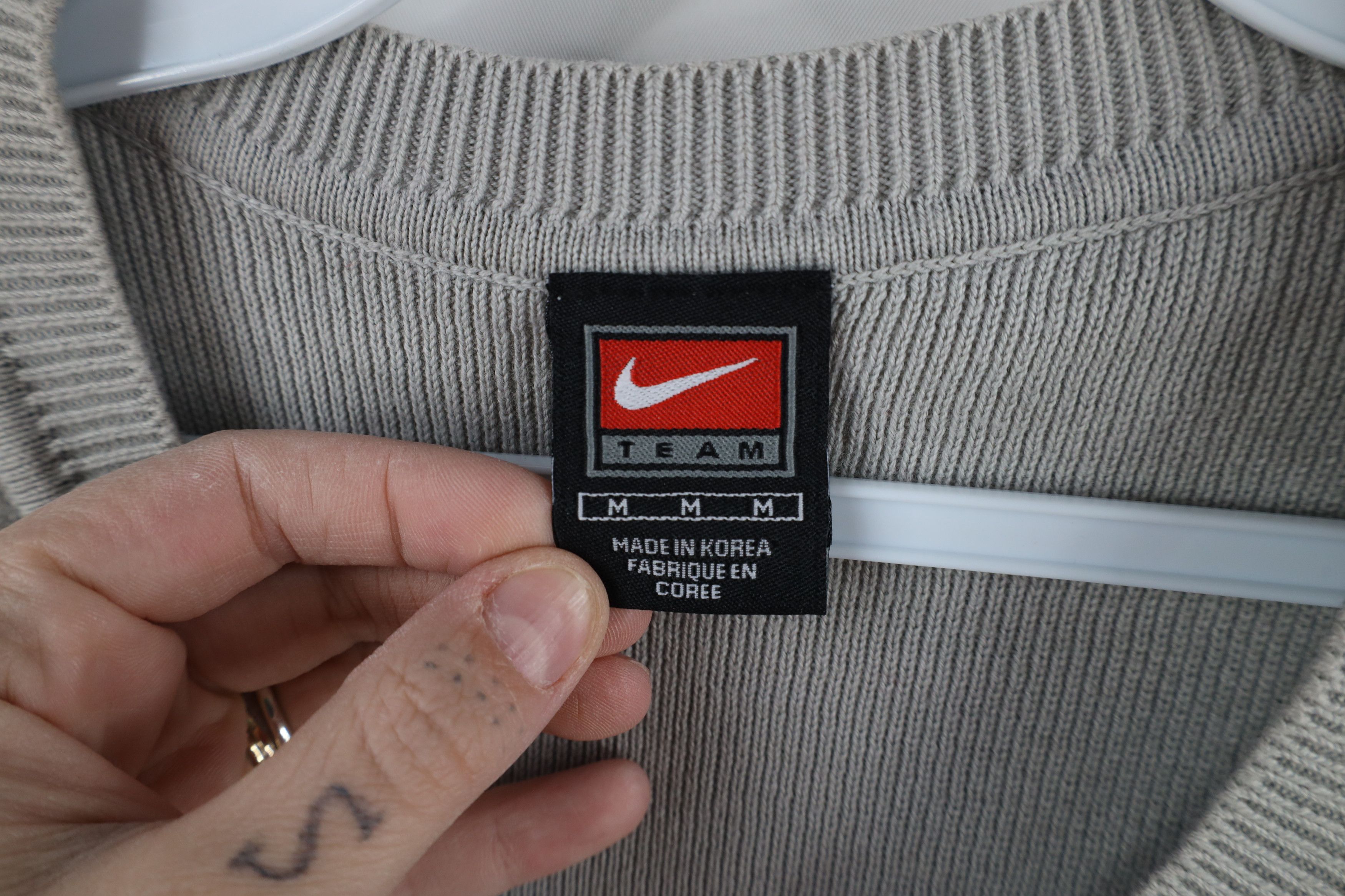 Nike × Vintage Vintage Nike Mini Swoosh Ohio State University Sweater Vest Size US M / EU 48-50 / 2 - 9 Thumbnail