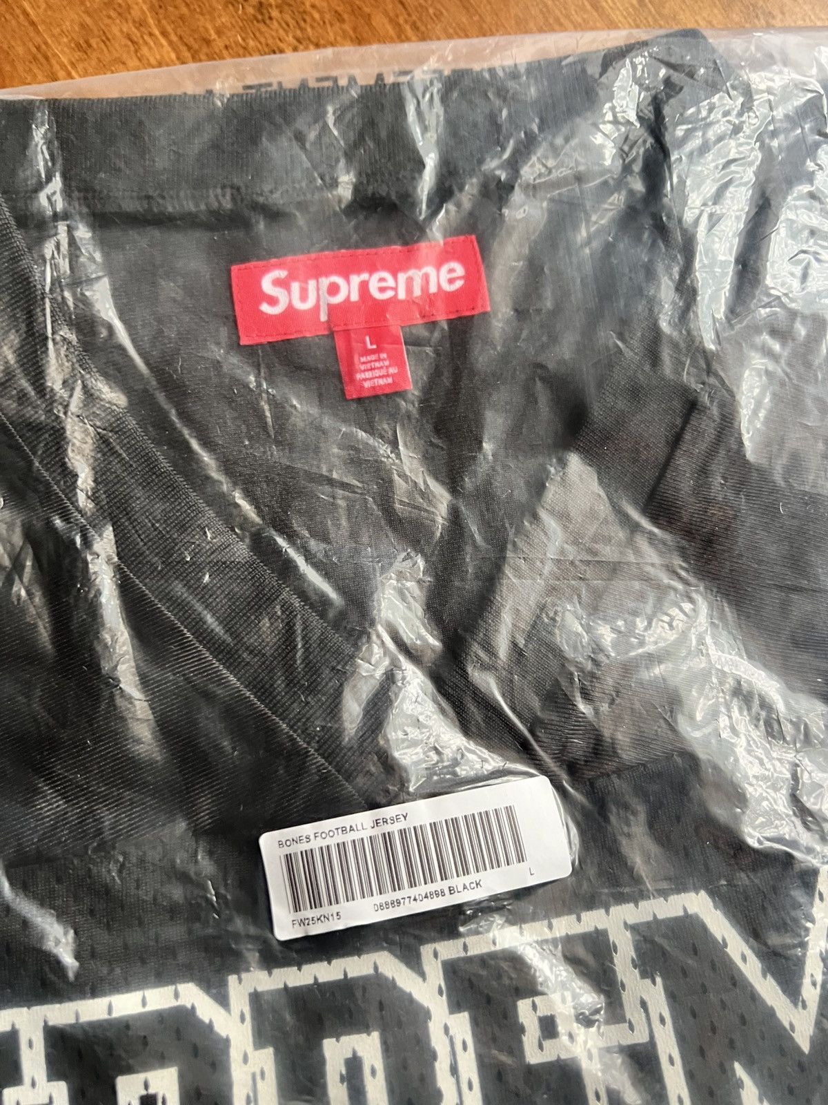 Supreme Supreme Bones Football Jersey FW25 Size US L / EU 52-54 / 3 - 2 Thumbnail