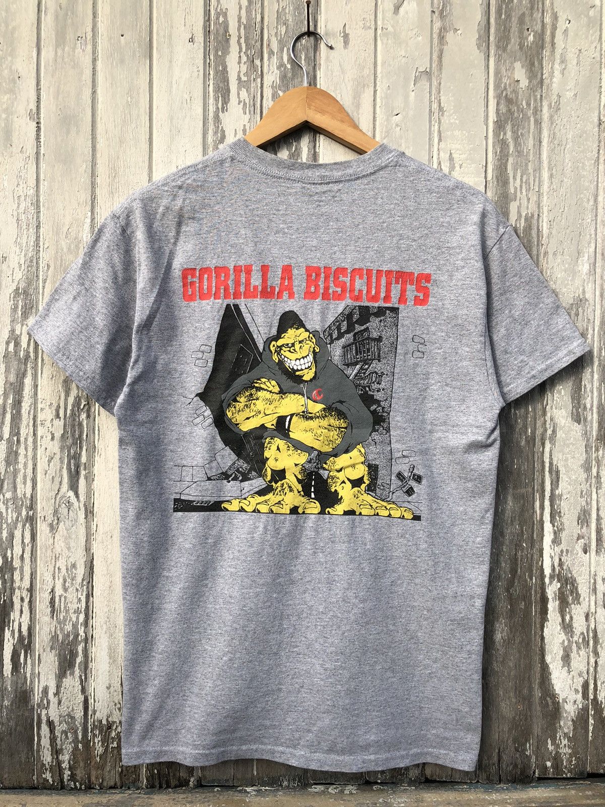 Band Tees × Vintage Vintage Y2K Gorilla Biscuits Hold Your Ground Tshirt Size US M / EU 48-50 / 2 - 1 Thumbnail