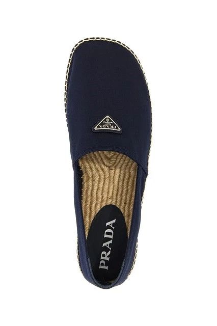 Prada PRADA Blue Cotton Espadrilles New And Authentic Size US 10 / EU 43 - 4 Thumbnail