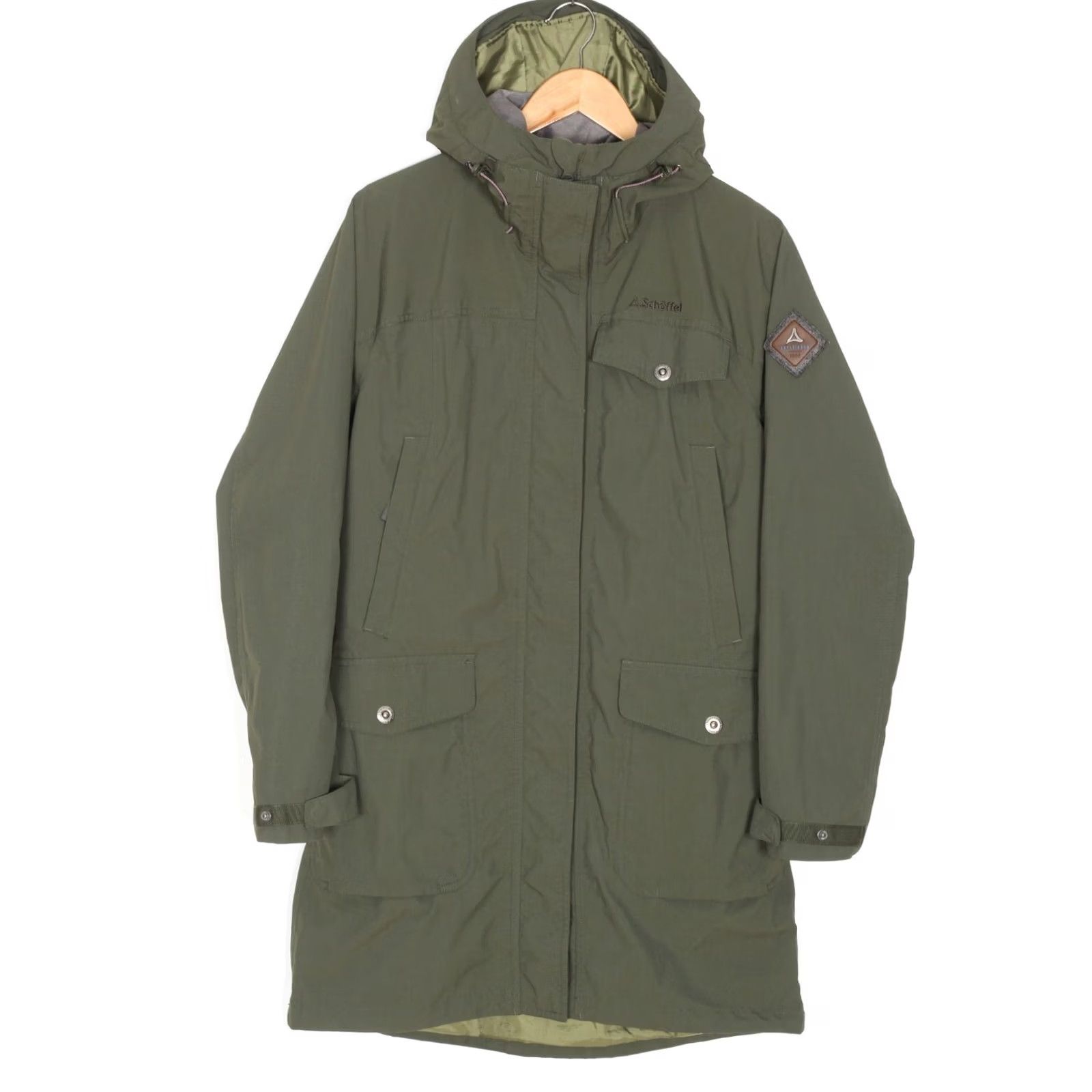 Vintage Schöffel Storm Range Hooded Waterproof Jacket Women Size UK 10 EU 36 S MJ5867 Size S / US 4 / IT 40 - 2 Thumbnail