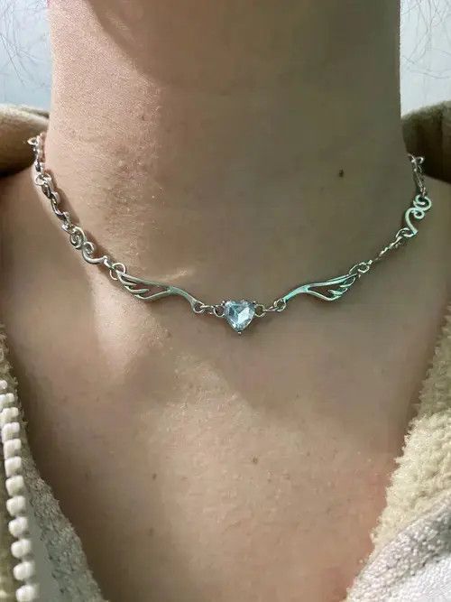 Jewelry Y2K Silver Color Irregualr Choker Necklace Size ONE SIZE - 2 Thumbnail