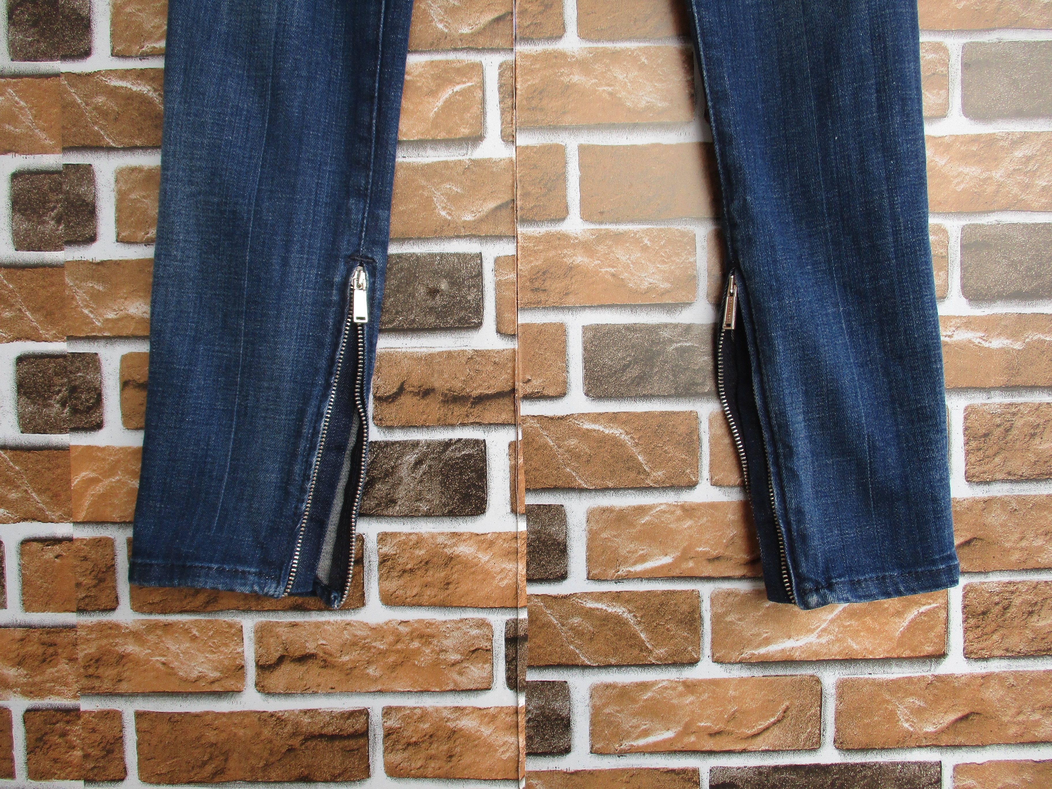 Dsquared2 2015 Medium Waist Skinny Jeans Distressed Zipper Leg Size 26" / US 2 / IT 38 - 6 Thumbnail