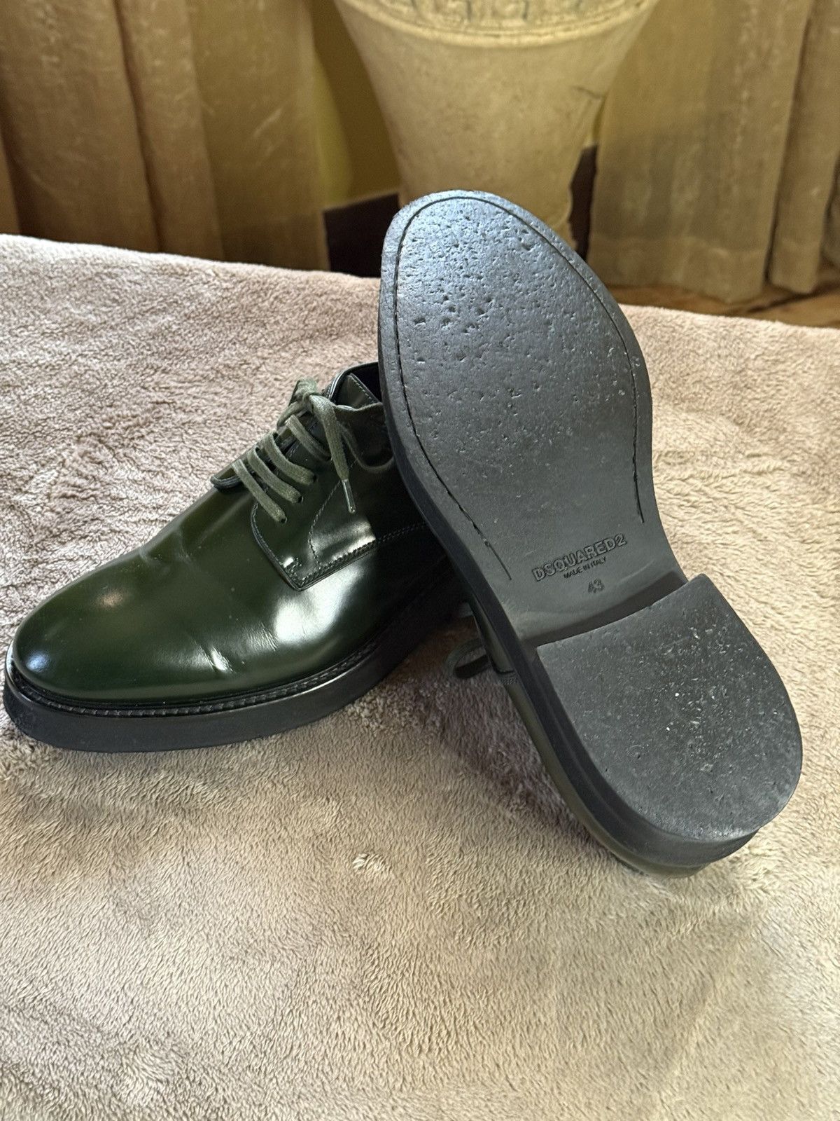 Dsquared2 Dsquared2 Bottle Green Derby Shoes 43 Size US 10 / EU 43 - 11 Thumbnail